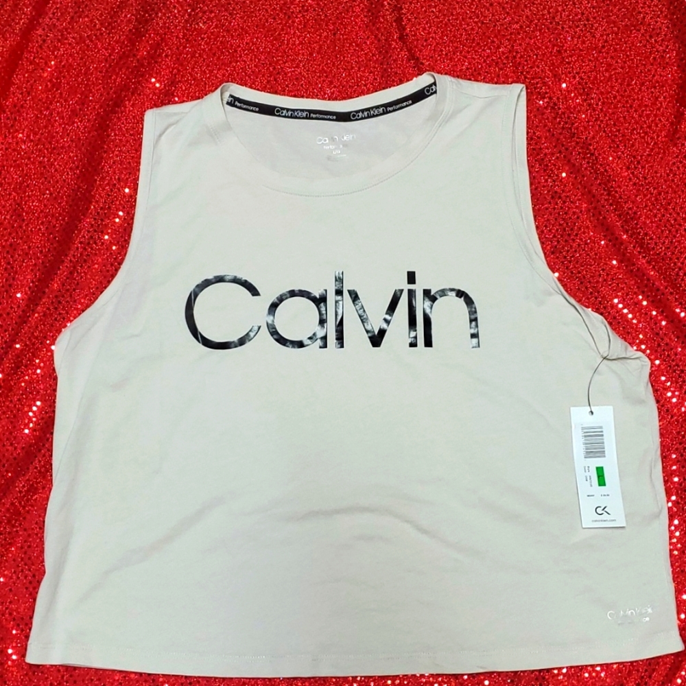 CK crop top